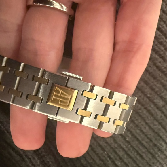 Audemars Piguet Two-Tone Silver and Gold Watch - Picture 6 of 6